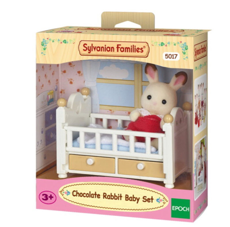 Sylvanian Families Chocolate Rabbit Baby Set