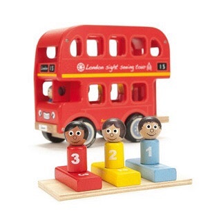Indigo Jamm - Bernie's Number Bus in red
