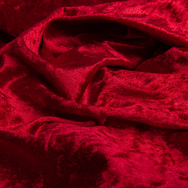 the thick quality velvet fabric of the great pretenders little red riding hood cape 
