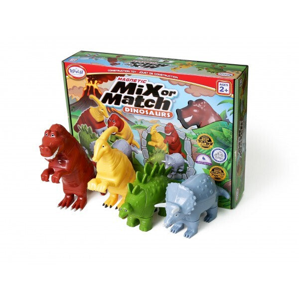 Popular Playthings -  Magnetic Mix or Match Dinosaurs