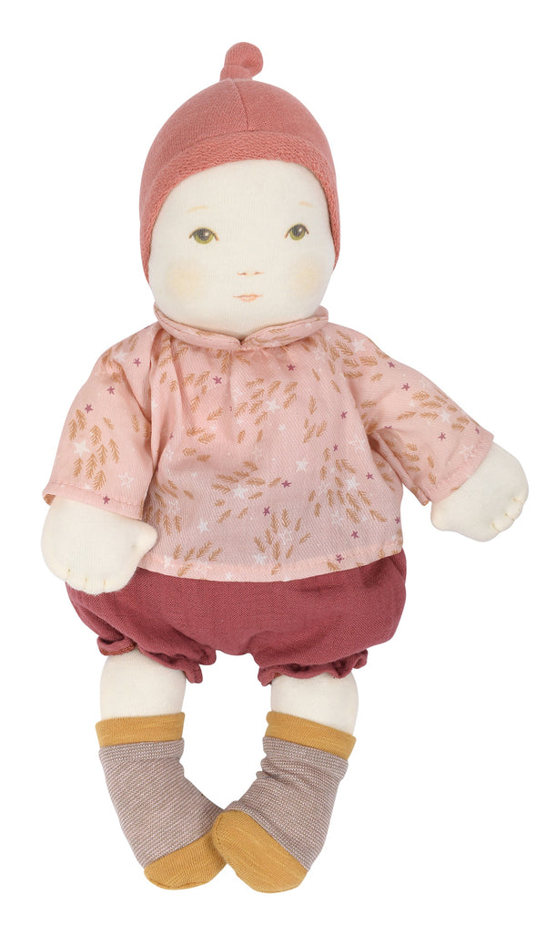 Moulin Roty - Les Bebes Baby Girl Doll 32 cm
