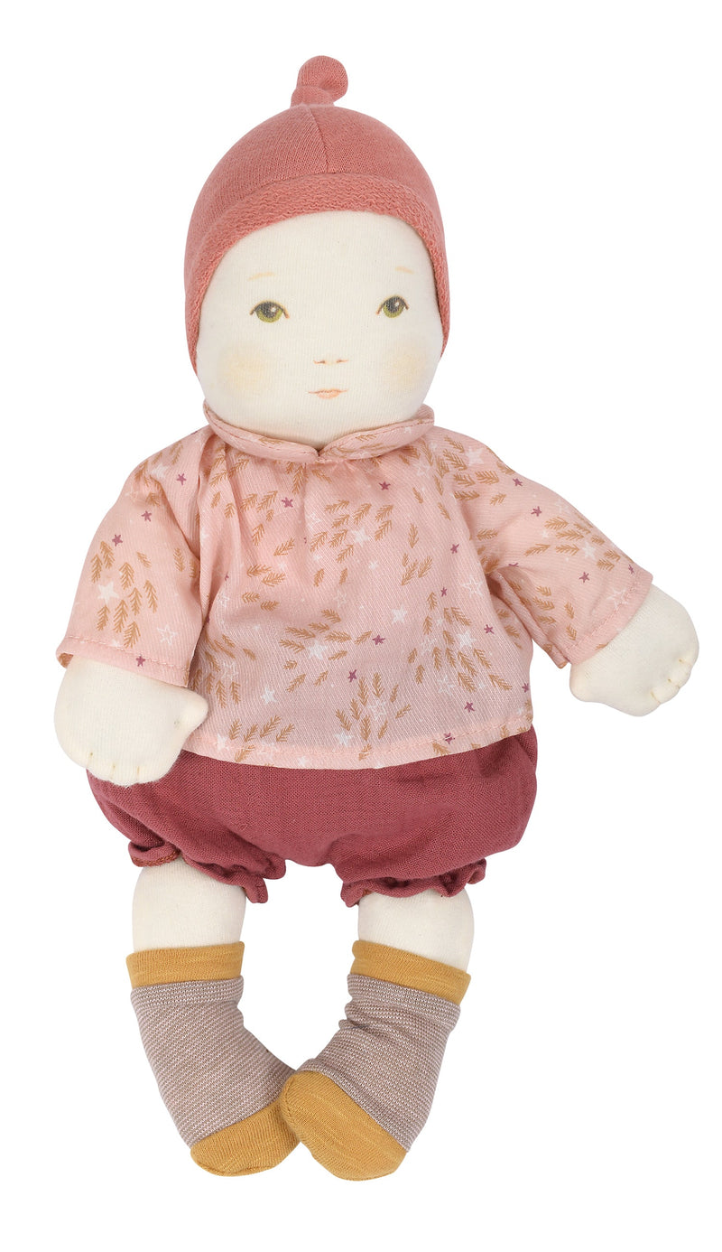 Moulin Roty - Les Bebes Baby Girl Doll 32 cm