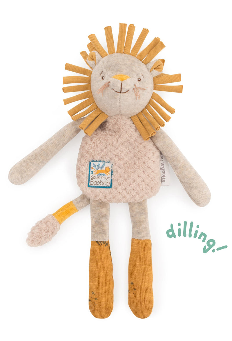 A beautiful soft toy for any child Floppy ears, arms and legs and internal rattle   
