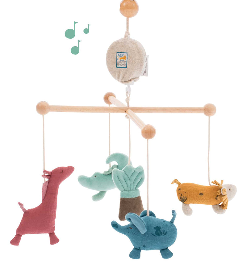 Moulin Roty - Musical Mobile, Sous Mon Baobab