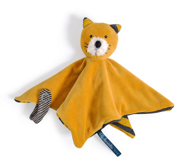 Moulin Roty - Yellow Cat Comforter