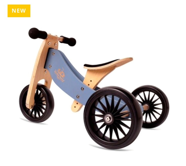 kinderfeets-2-in-1-balance-bike-plus-slate-blue-in-blue is great for 1-18mths +