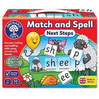 Orchard Toys - Match and Spell, next steps