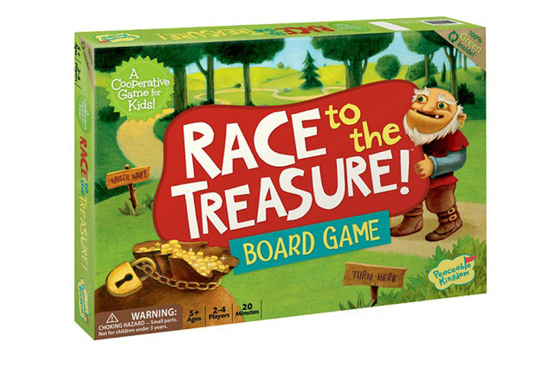 Peaceable Kingdom - Race to the treasure Board Game