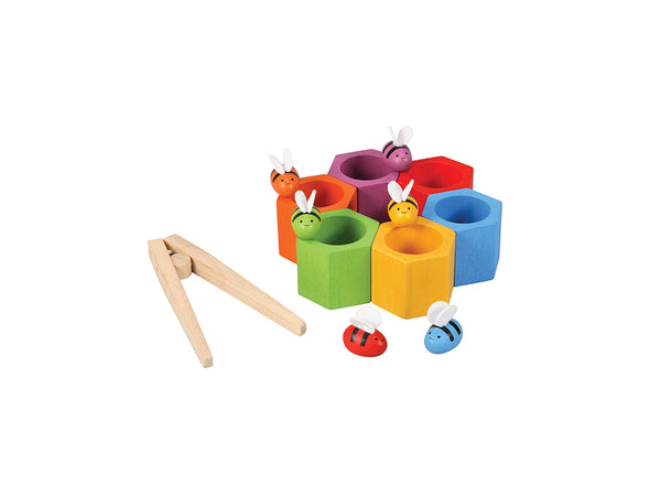 Plan Toys Wooden Beehive Set