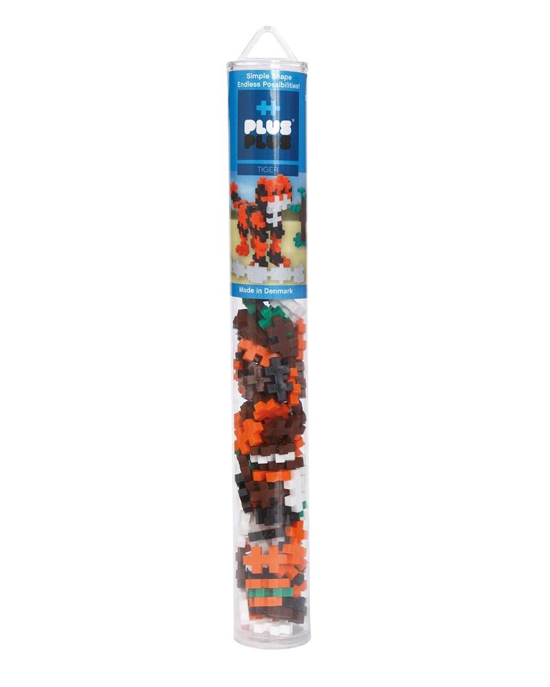 Plus Plus - Tiger 100 Pieces Tube