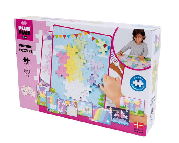 Plus Plus - Big Pastel 60 pcs, Picture Puzzle