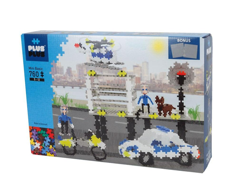 Plus Plus - Mini Basic Police - 760 pieces