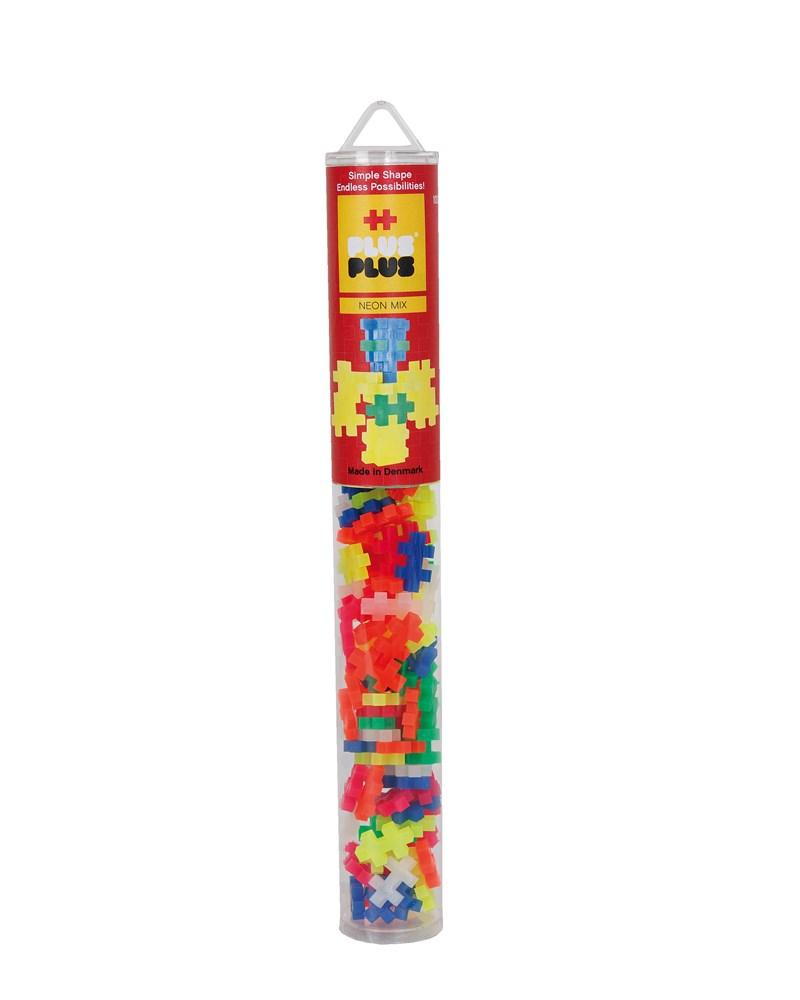 Plus Plus - Neon 100 Pieces Tube