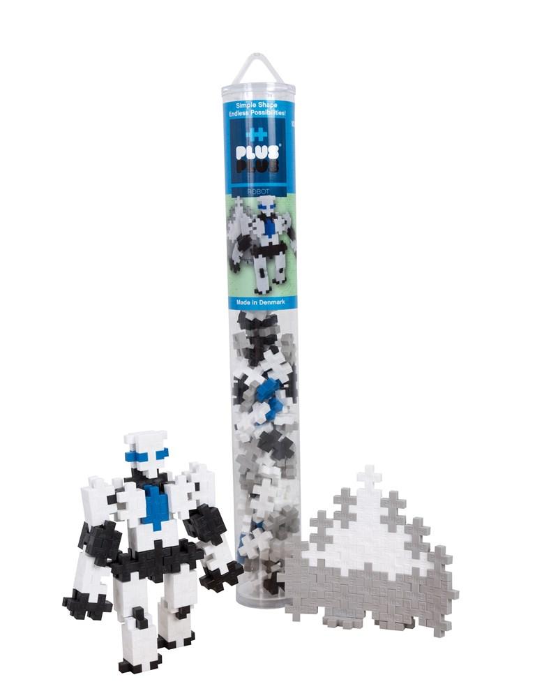 Plus Plus - Robot 100 Pieces Tube