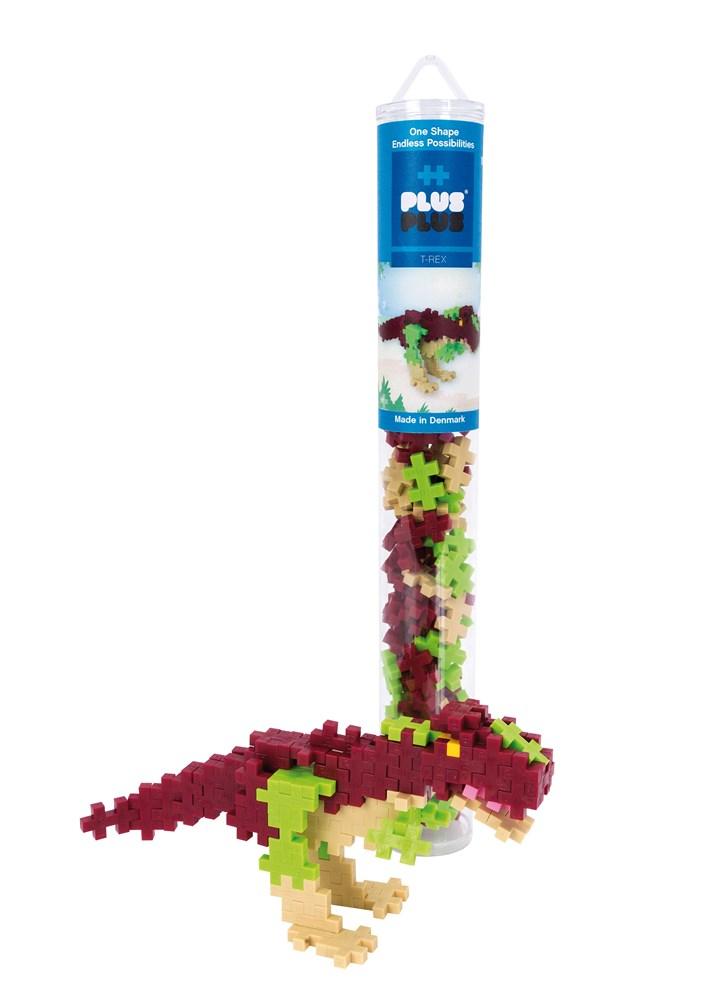 Plus Plus - T Rex 100 Pieces Tube