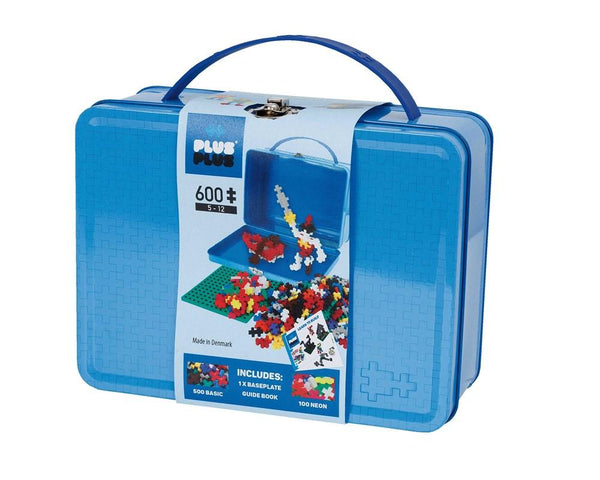 Plus Plus - Basic 600 Pieces Metal Suitcase