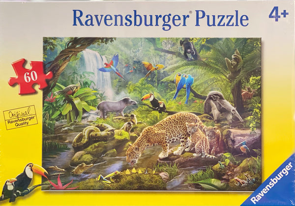 Ravensburger - Animals of India Puzzle 60 piece