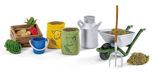 Schleich Farm Feeding Set Childplay Melbourne