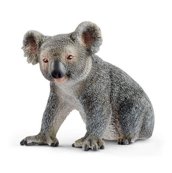 schleich koala sitting facing front