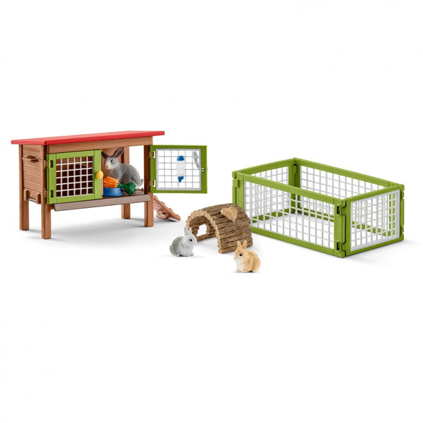 Schleich - Rabbit Hutch Playset