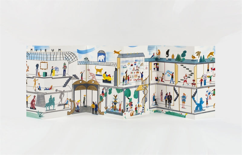 Stickyscapes at the Museum - Sticker book