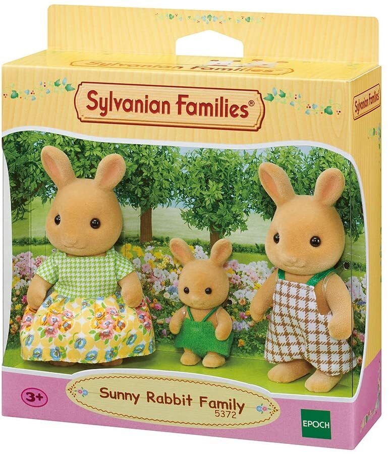 Sylvanian Families Sunny Rabbit Family