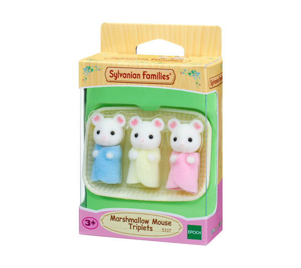 Sylvanian Families Marshmallow Triplets