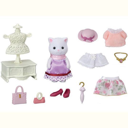 Sylvanian Families Fashion Play Set, Persian Cat