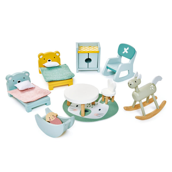 Tender Leaf Toys - Dolls House Childrens Room Furniture