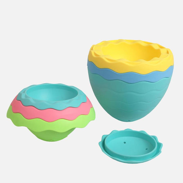 Tiger Tribe - Stack and Pour Bath Egg