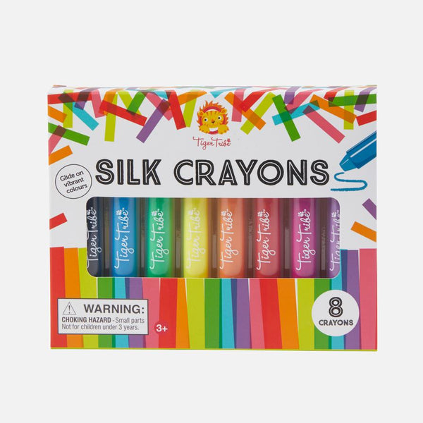 Tiger  Tribe - Silk Crayons Set of 8